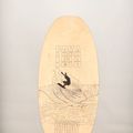Skimboard PAKALOLO Spray L/XL bézs PK-17841 7