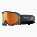 Gogle narciarskie Bollé Bedrock Plus black matte/sunrise