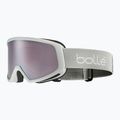 Gogle narciarskie Bollé Bedrock Plus lightest grey matte/vermillon