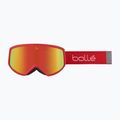 Gogle narciarskie Bollé Bedrock Plus carmine red/sunrise 2