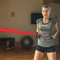 SKLZ ellenállás kábel gumikészlet 20lb (4´Kábel + Rugalmas fogantyú + ajtóhorgony) narancs/fekete 4