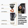 Jetboil New Flash szett utazó tűzhely szürke FLFRC-EU 6