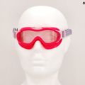 Speedo Sea Squad Gyermek úszómaszk Jr electric pink/miami lila/virágos/tiszta 8