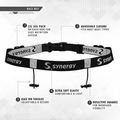 Rajtszámöv Synergy Race Belt black 2