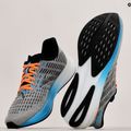 Brooks Hyperion férfi futócipő szürke/atomic blue/scarlet 19