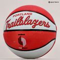 Mini kosárlabda Wilson NBA csapat Retro Mini Portland Trail Blazers piros WTB3200XBPOR 5