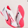 PUMA Ultra Match LL IT + Mid Jr gyermek futballcipő puma fehér/puma fekete/tűz orchidea 12