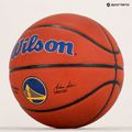 Wilson NBA Team Alliance Golden State Warriors kosárlabda barna WTB3100XBGOL 6