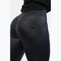 Női leggings NEBBIA Glossy Look Bubble Butt volcanic black 6