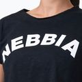 Női edzőfelső NEBBIA Loose Fit & Sporty Crop Top fekete 5830110 3
