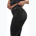 Női leggings NEBBIA Mesh Intense black/gold 3