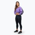 Női pulóver NEBBIA Crop Hoodie Iconic lila 2