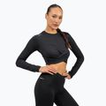 Női sport top NEBBIA Elevated black