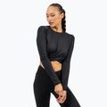 Női sport top NEBBIA Elevated black 4