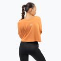 Női sport top NEBBIA Gym Spirit Crop orange 3