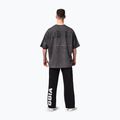 Férfi sportpóló NEBBIA Washed-Off Heavyweight No Shortcuts black 3