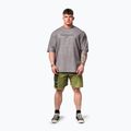 Férfi sportpóló NEBBIA Washed-Off Heavyweight No Shortcuts light grey 2