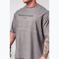 Férfi sportpóló NEBBIA Washed-Off Heavyweight No Shortcuts light grey 4