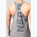 Férfi thermo trikó NEBBIA Washed-Off Stringer Max Out light grey 5