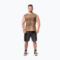 Férfi thermo trikó Washed-Off Beastin light brown 2