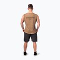 Férfi thermo trikó Washed-Off Beastin light brown 3