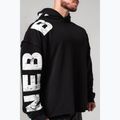 Férfi edző pulóver NEBBIA NO BS Hoodie fekete 5