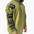 Férfi edző pulóver NEBBIA Washed-Off Hoodie NO BS zöld 5