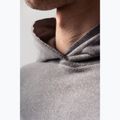 Férfi edző pulóver NEBBIA Washed-Off Hoodie NO BS világosszürke 5