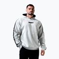 Férfi pulóver NEBBIA Hero Hoodie light grey