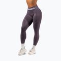 Női edzőleggingsek NEBBIA Flow Seamless Push-Up dark grey