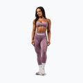 Női edzőleggingsek NEBBIA Flow Seamless Hight Waist Push Up pink 2