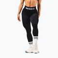 Női edzőleggingsek NEBBIA Flow Seamless Hight Waist Push Up black