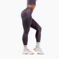 Női edzőleggingsek NEBBIA Flow Seamless Maximum Push-Up dark grey 2