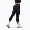 Női edzőleggingsek NEBBIA Flow Seamless Push Up Black 3