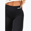 Női edzőleggingsek NEBBIA Flow Seamless High Waist Sculpting Flared Black 6