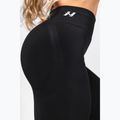 Női edzőleggingsek NEBBIA Flow Seamless High Waist Sculpting Flared Black 7