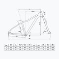 Kellys Vanity 90 női mountain bike 27.5" égszínkék 7