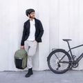 Thule Paramount 28 l puha zöld kerékpáros hátizsák 5