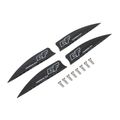 Kiteboard uszonyok CrazyFly Fin Fin Carbon fekete T008-0226