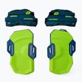 Kiteboard párnák és hevederek CrazyFly Hexa II Binding kék-zöld T016-0260