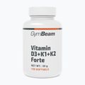 D-vitamin + K-vitamin GymBeam Vitamin D3+K1+K2 Forte 120 kapszula
