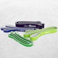 Ellenállás gumiszalag készlet GymBeam DuoBand 4 pack black/lime/navy/green 2