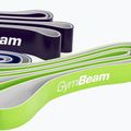 Ellenállás gumiszalag készlet GymBeam DuoBand 4 pack black/lime/navy/green 3