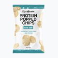 Fehérje chipszek GymBeam Protein Popped 40 g Sea Salt