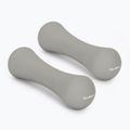 Kézisúlyzók GymBeam Neoprene Dumbbells 2 x 1 kg light grey