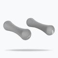Kézisúlyzók GymBeam Neoprene Dumbbells 2 x 1 kg light grey