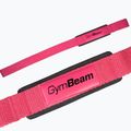 Súlyemelő pántok GymBeam X-Grip pink 2