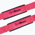 Súlyemelő pántok GymBeam X-Grip pink 3