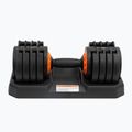 Állítható kézi súlyzó GymBeam Dumbbell Adjustable 20 kg black