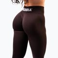 Női edzőleggings NEBBIA Power sötétbarna 5